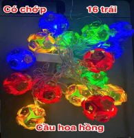 Đèn rèm cầu Hoa Hồng